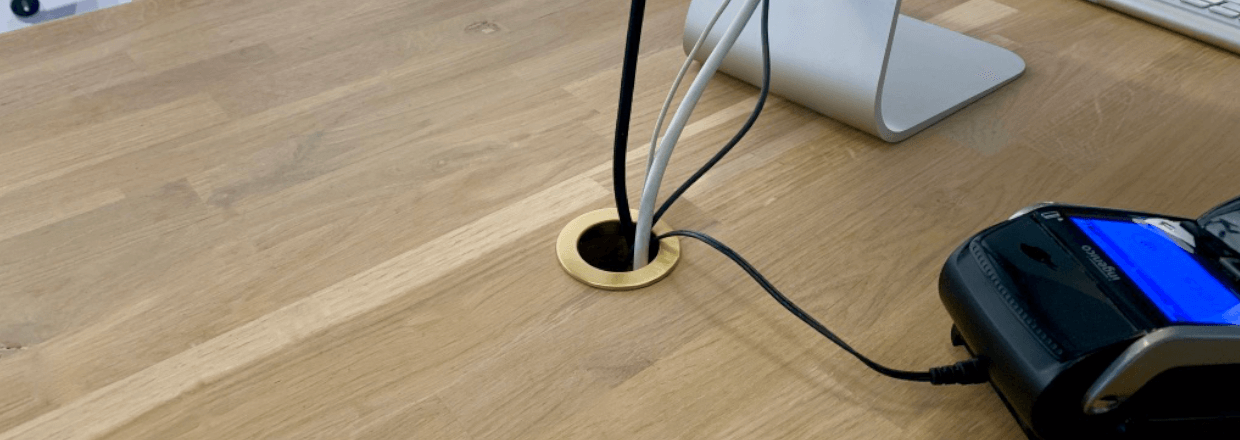 Get your cables under control - easy and decorative 