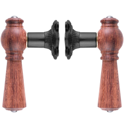 STERBRO - Mahogni &amp; Sort Oxideret messing - ldre dre