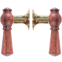 Drrhandtag - Tr - Inomhus - Mssing / Rosewood (205201-A)