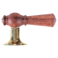 Drrhandtag - Tr - Inomhus - Mssing / Rosewood (205201-A)