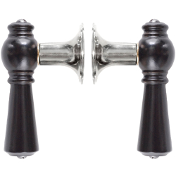 Klamka sterbro - Chrom i czarne drewno - OESTERBRO1029