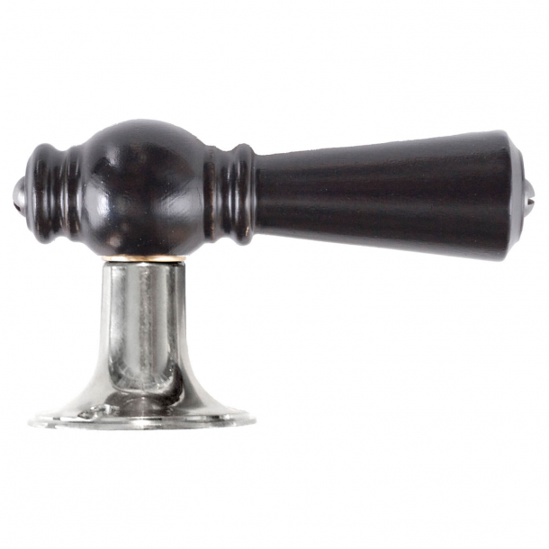 Klamka sterbro - Chrom i czarne drewno - OESTERBRO1029