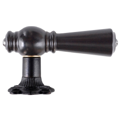 Klamka sterbro - Czarne &#380;elazo i czarne drewno - OESTERBRO1016