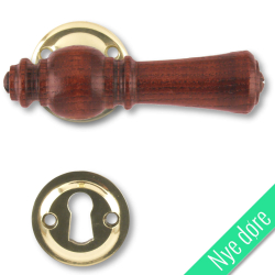 Drrhandtag - Tr - Inomhus - Mssing / Rosewood (205201-A)