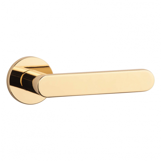 Aprile Door handle - Gold - Model Alora R