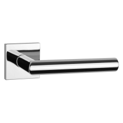 Aprile Door handle - Polished chrome - Model Arabis Q