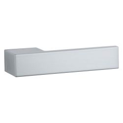 Aprile Door handle - Satin chrome - Model Carlina