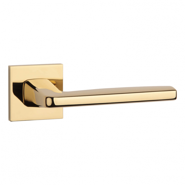 Aprile Door handle - Gold - Model Erba Q