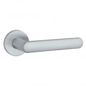 Aprile Door handle - Satin chrome - Model Fragola