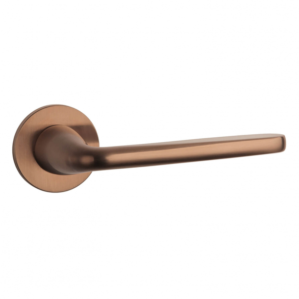 Aprile Door handle - Copper - Model Hiacynta