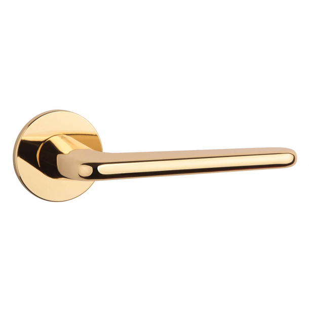 Aprile Door handle - Gold - Model Lira
