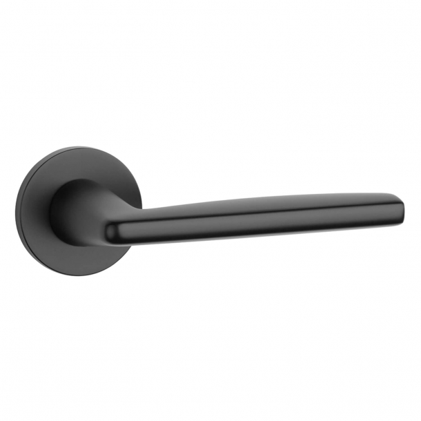 Aprile Door handle - Black - Model Luna