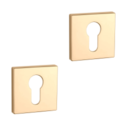 Aprile PZ Cylinder ring - Polished gold - model APRILE Q SLIM PZ - 7 MM