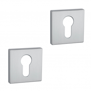 Aprile PZ Zylinderring - Seidenmatt verchromt - modell APRILE Q SUPER SLIM PZ - 5 MM