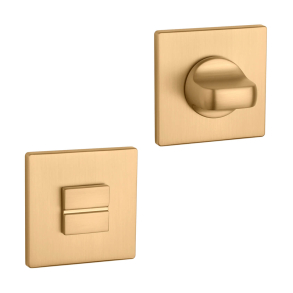 Aprile Privacy lock - Matt gold - Model APRILE Q SLIM - 7MM