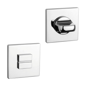 Aprile Privacy lock - Polished chrome - Model APRILE Q SLIM - 7MM