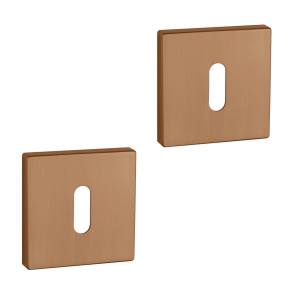Aprile Key Escutcheon - Copper PVD - Model APRILE Q SLIM - 7 MM