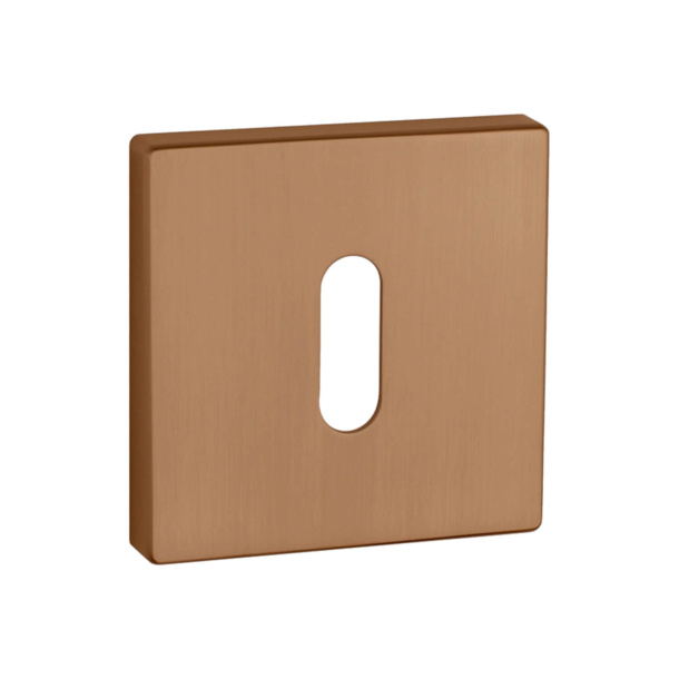 Aprile Key Escutcheon - Copper PVD - Model APRILE Q SLIM - 7 MM