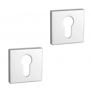 Aprile PZ Cylinder ring - Polished chrome - model APRILE Q SLIM PZ - 7 MM