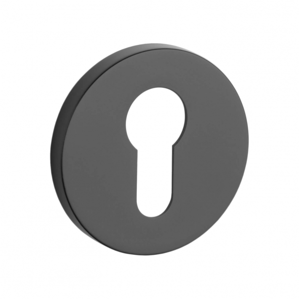 Aprile PZ Cylinder ring - Black - model APRILE R SLIM PZ - 7 mm