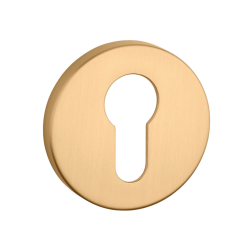 Aprile PZ Cylinder ring - Matt gold - Model APRILE R SLIM PZ - 5 mm