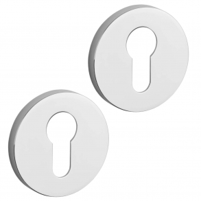 Aprile PZ Cylinder ring - Polished chrome - model APRILE R SLIM PZ - 7 mm