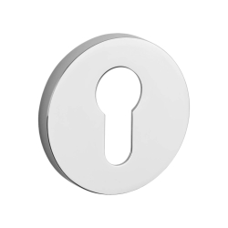 Aprile Trgriff mit PZ-Zylinderring - Polierter Chrom - Modell Kalmia