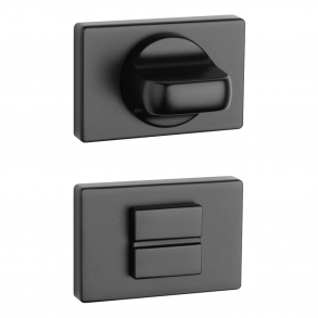 Aprile Privacy lock - Black - Model APRILE RT SLIM WC - 7MM