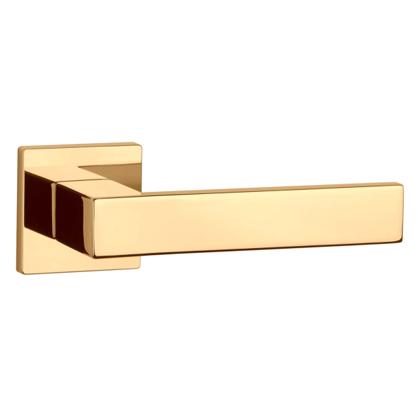 Aprile doorhandle - Polished gold - Model Pina
