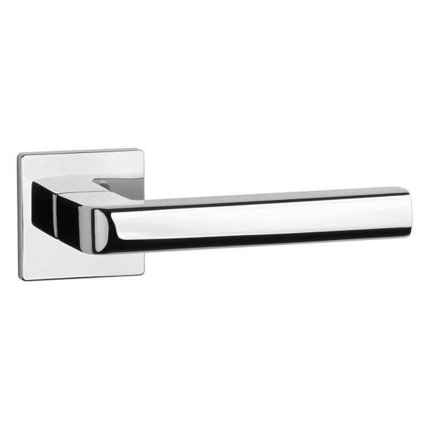 Aprile Door handle - Polished chrome - Model Salice