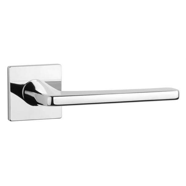 Aprile Door handle - Polished chrome - Model Setia