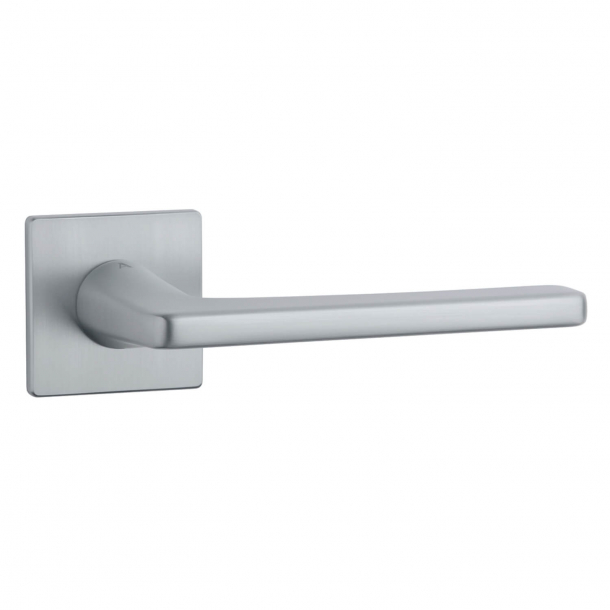 Aprile Door handle - Satin chrome - Model Setia