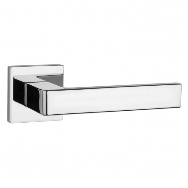 Aprile Door handle - Polished chrome - Model Sulla Q 