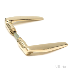 Door handle - Brass without lacquer - Without rosettes - Model GAE