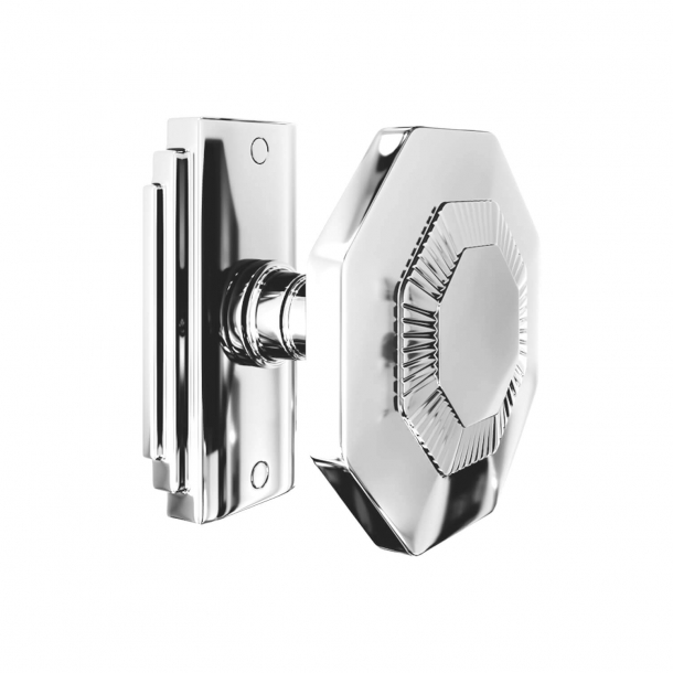 Door knob - Bright chrome - Model C27800