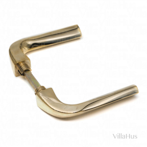 Door handle, Polished Brass, Interior, VERONA - BRASS door handles -  VillaHus