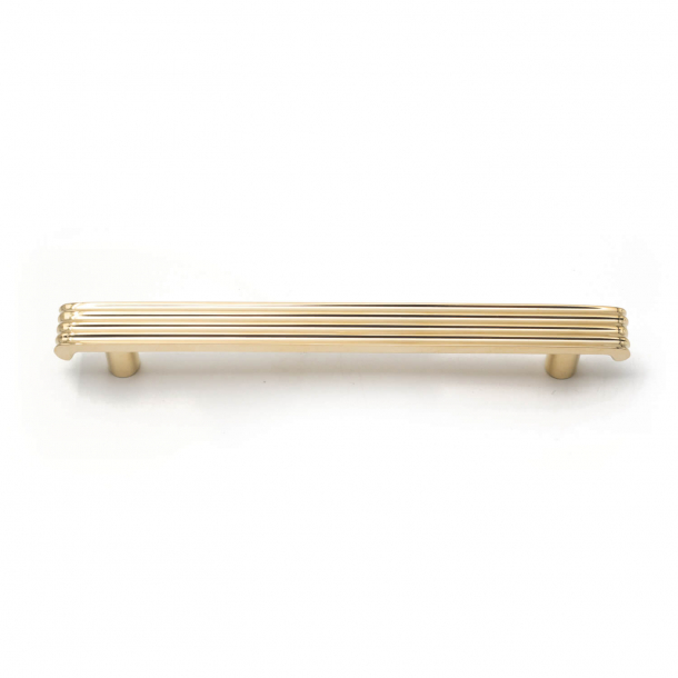 Cabinet handle - Brass without lacquer - Omporro C02990 - cc128mm