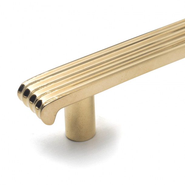 Cabinet handle - Brass without lacquer - Omporro C02990 - cc128mm