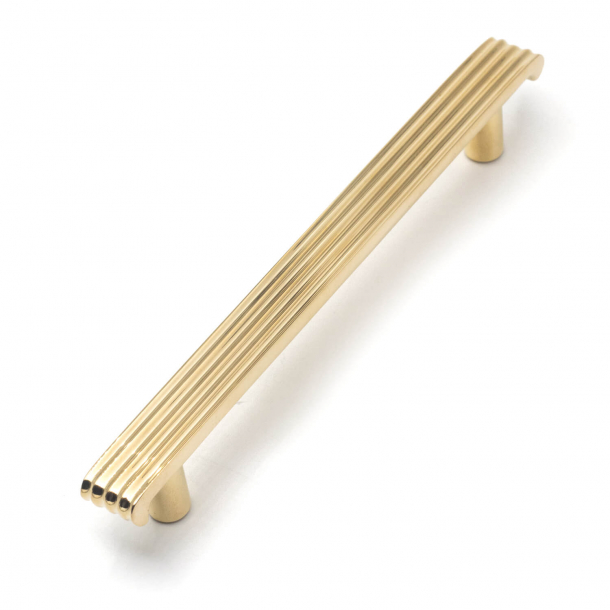 Cabinet handle - Brass without lacquer - Omporro C02990 - cc128mm