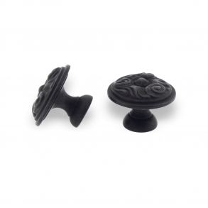 Pokrętło meblowe 120 - Brązowy mosiądz - 30 mm