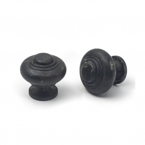 Furniture knob 102 - Burnished brass - 25