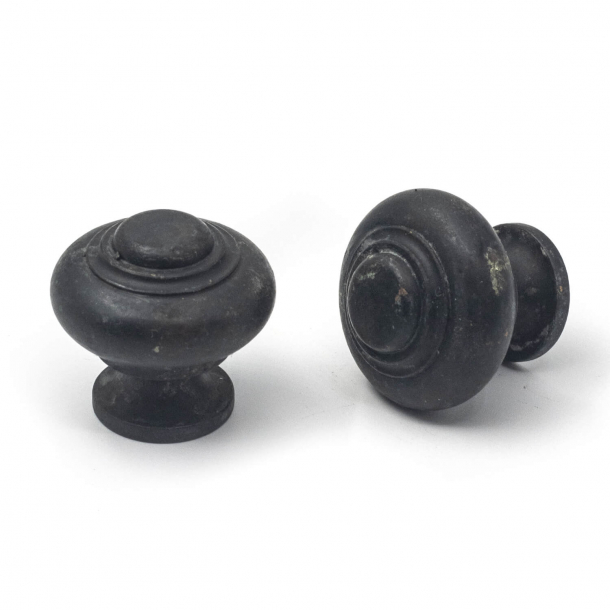 Cabinet knob - Omporro 102 - Burnished brass - 30 mm