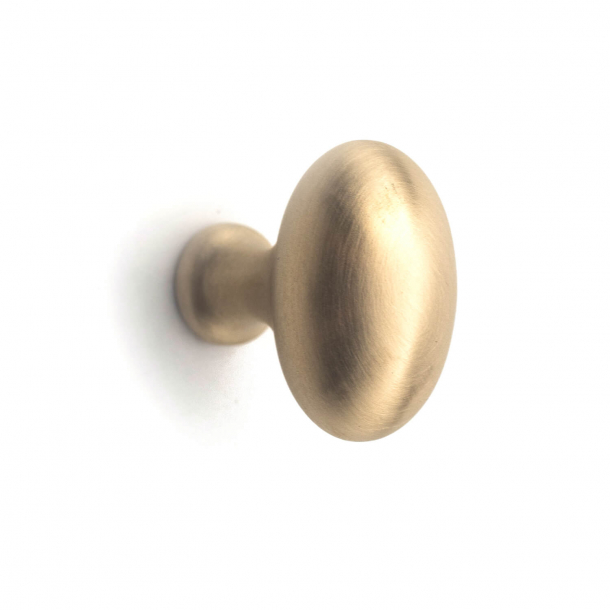 Furniture knob - Brushed brass - Enrico Cassina - Model 105 - 25 mm