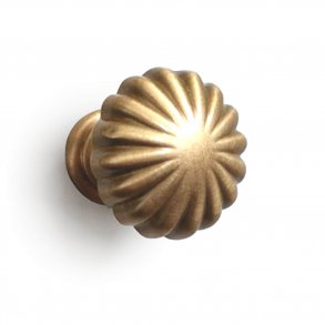 Gałki 168 - Szczotkowany mosiądz - Enrico Cassina - 30 mm