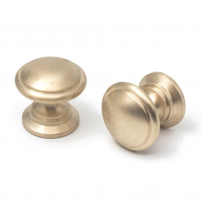 Gałka model 161 - Mosiądz szczotkowany - 26mm