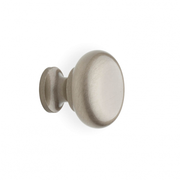 Furniture knob 100 - Satin nickel - 25 mm