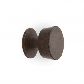 Gałka meblowa 151 - Brązowy mosiądz - Omporro 25 mm