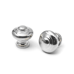 Furniture knob 102 - Nickel plated - 25 mm