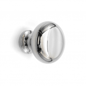 Pokrętło meblowe 100 - Polerowany nikiel - 25 mm