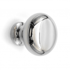 Pokrętło meblowe 100 - Polerowany nikiel - 31 mm